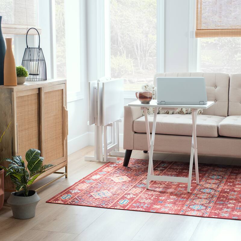 Gerard 4-piece Plank-style Tray Tables
