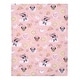 preview thumbnail 3 of 3, Lambs & Ivy Disney Baby Sweetheart Minnie Mouse Pink Soft Fleece Baby Blanket