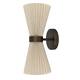 Option Bronze with Natural Linen Shade