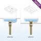 preview thumbnail 65 of 121, Luxury Solid Brass Single Hole Bathroom Faucet