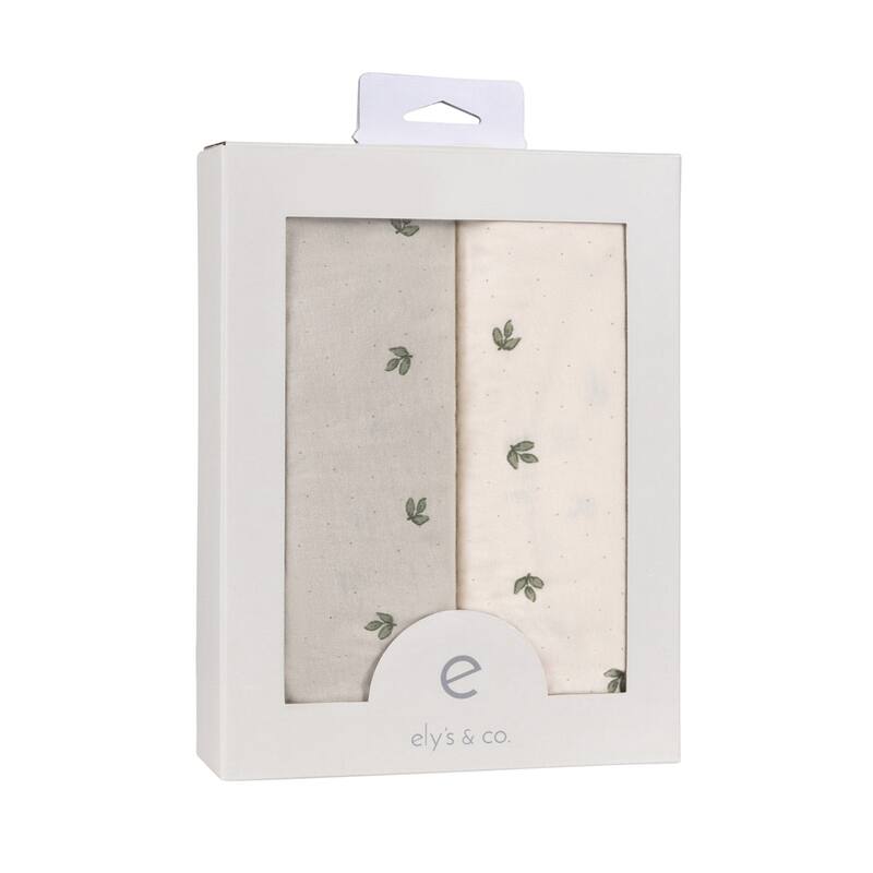 Ely's & Co. Baby Fitted Changing Pad Cover - Cradle Sheet Set - 2 Pack - 32" x 16"