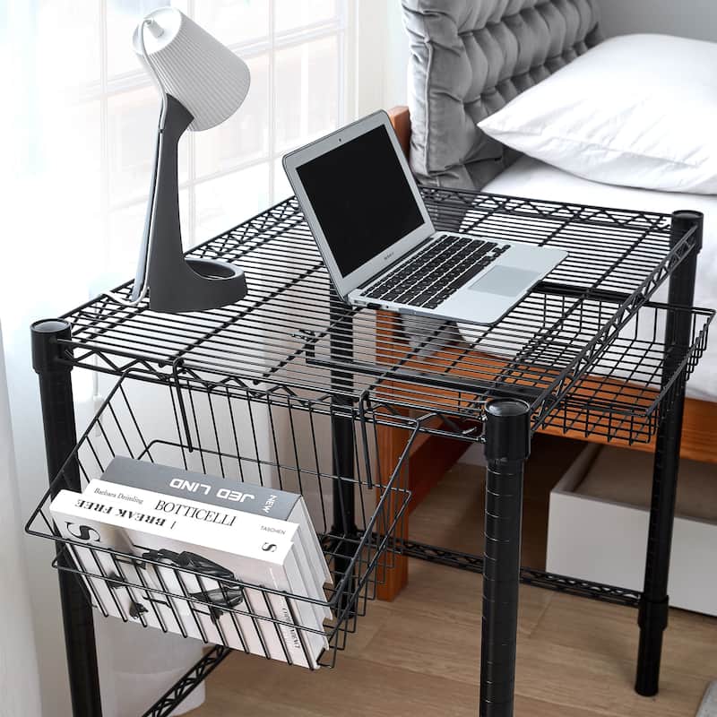 Suprima® Heavy Duty Carbon Steel Desk - Compact Size by DormCo