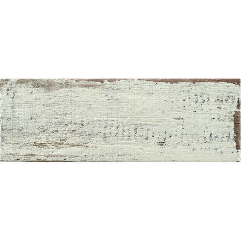 Apollo tile 8" x 24" Rewind Matte Ivory White Porcelain Tile (10.75 sq ft/case) - 8 Pack