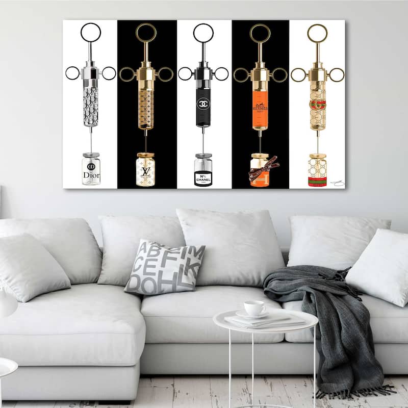 "Shot Of Couture" by Jodi Print on Canvas