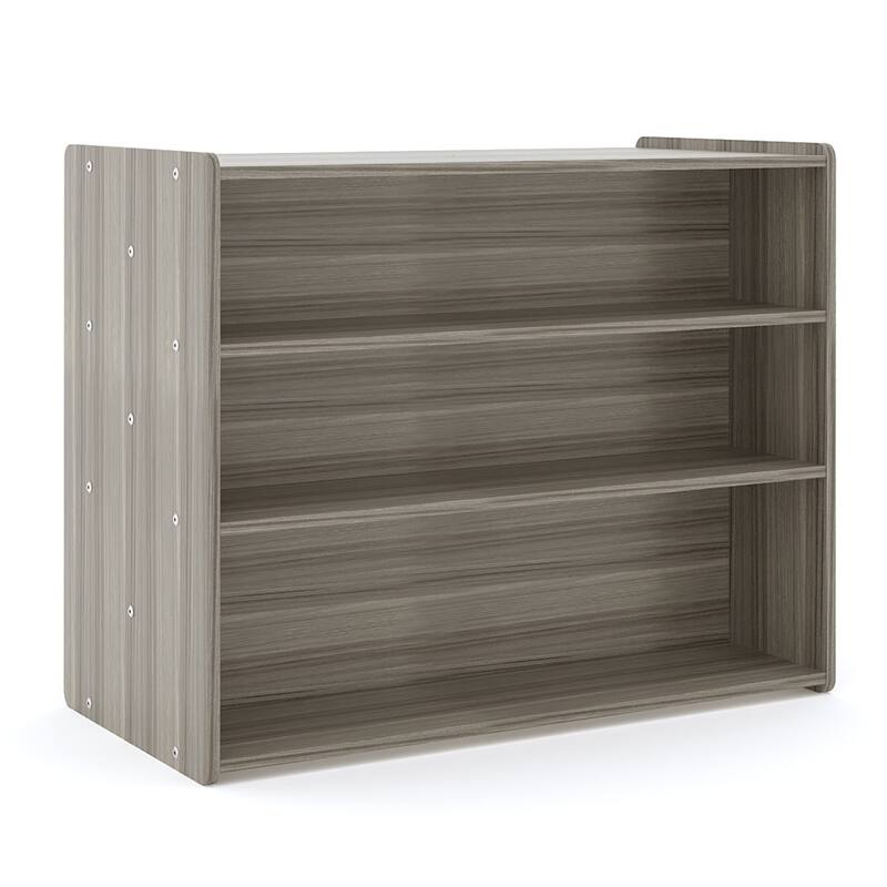 Tot Mate Laminate School Age Double Sided Storage Shelf - 46" x 23 1/2" x 37 1/2"