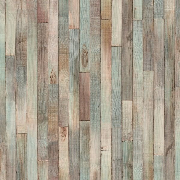 wood floor effect wallpaper