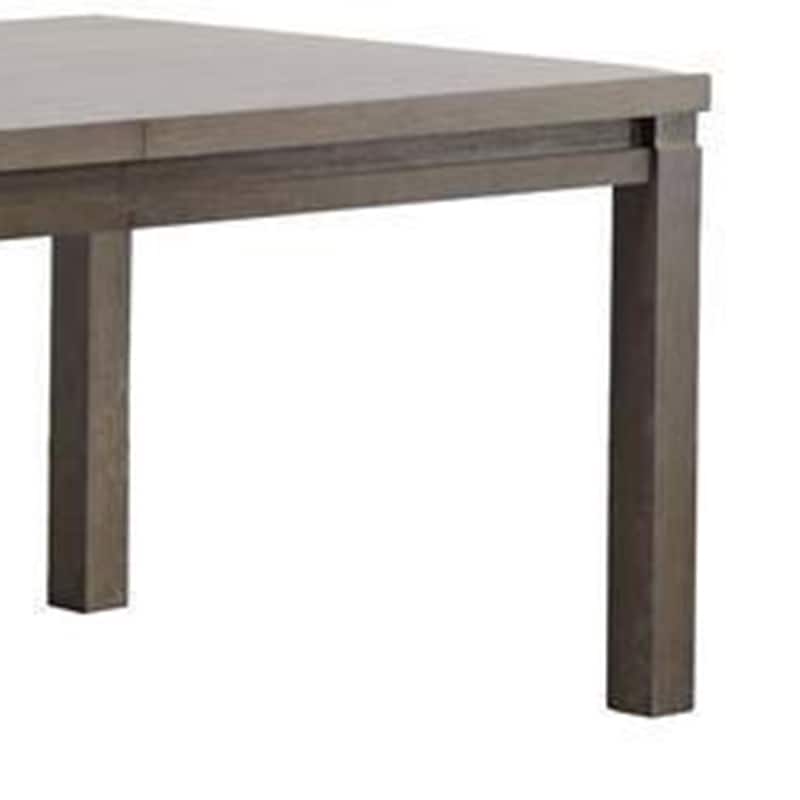 Gris Dining Table, Dual-Tone Gray, Rectangular 90 Inch Top - Gray, Stone Gray