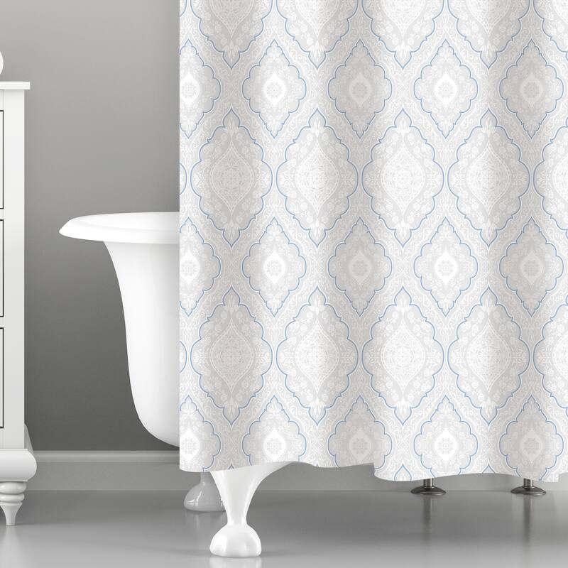 Bath Bliss Shower Curtain Moroccan Design