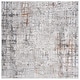preview thumbnail 66 of 72, SAFAVIEH Meadow Bertrande Modern Abstract Rug 6'7" Square - Light Grey/Dark Grey - Square
