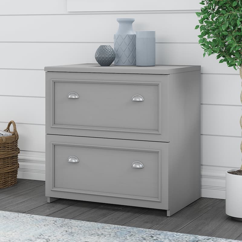 Lateral File Cabinet - Grey