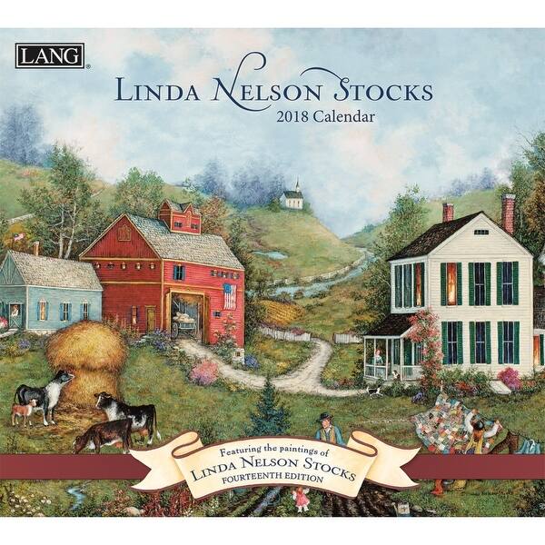 Shop Linda Nelson Stocks Wall Calendar Lang Folk Art By Lang Companies Overstock 18135966