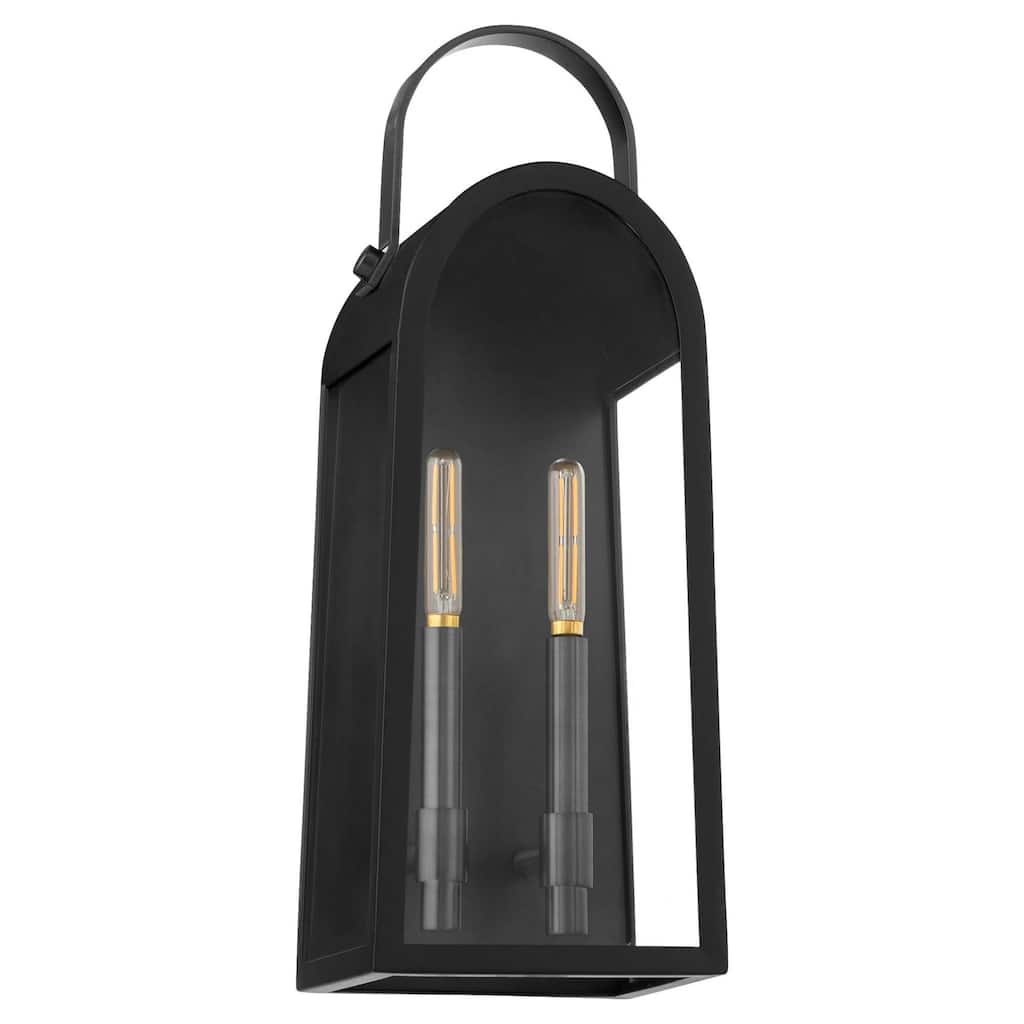 Quorum International 72-20 Weir 2 Light 20" Tall Outdoor Wall Sconce