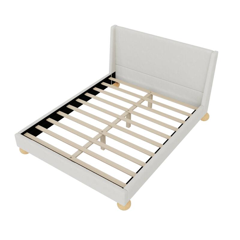 Modern Upholstered Platform Bed