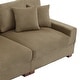 preview thumbnail 115 of 132, Corduroy Couch Modular Sectional Sofa with Pillows