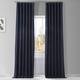 Exclusive Fabrics French Linen Lined Curtain Panel (1 Panel)