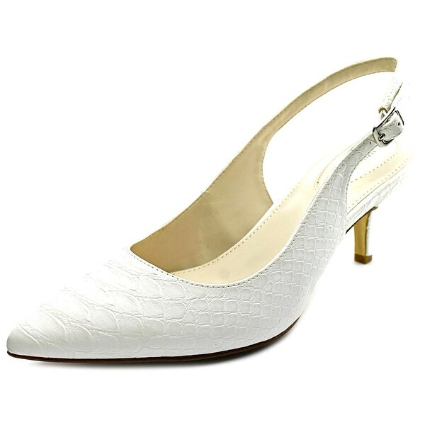 Alfani Babbsy Women Pointed Toe Synthetic Slingback Heel