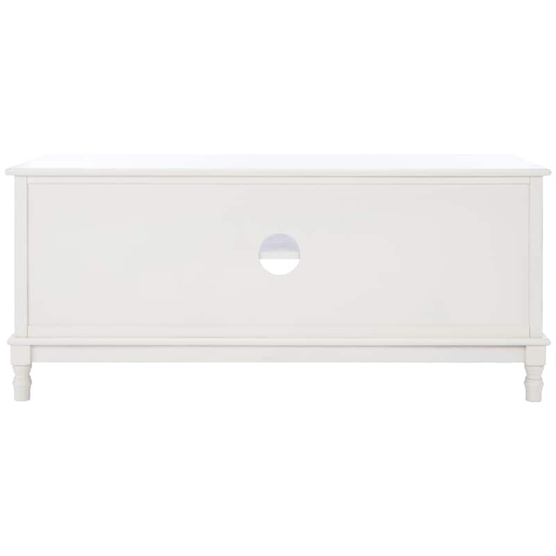 SAFAVIEH Magnolia 2-Door 2-Shelf Storage TV Media Stand - 47.3" W x 15.8" L x 20" H