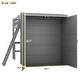 preview thumbnail 10 of 22, Solid Pine Loft Bed with Desk, Shelves, Wardrobe, and Guardrails