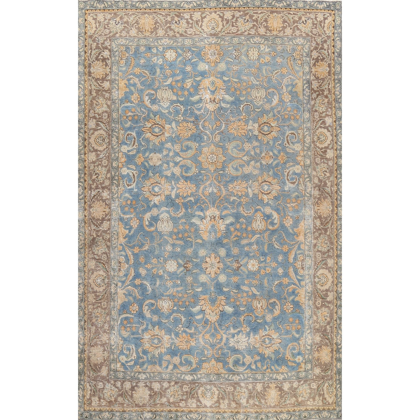 https://ak1.ostkcdn.com/images/products/is/images/direct/0f6189331f22022630bb695ac5c7d426d138def9/Vintage-Distressed-Persian-Tabriz-Area-Rug-Wool-Hand-knotted-Carpet.jpg