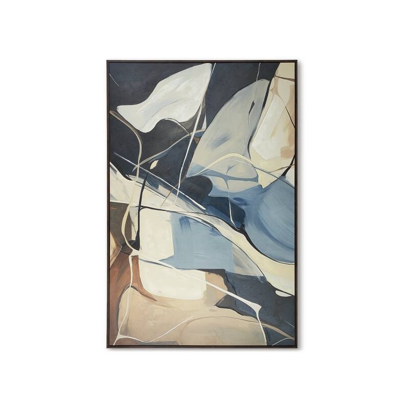 Signature Design by Ashley Avalen Blue/Beige Wall Art