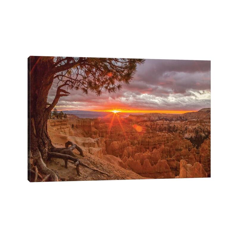 iCanvas "USA, Utah, Bryce Canyon National Park. Sunrise on canyon." by Jaynes Gallery Canvas Print