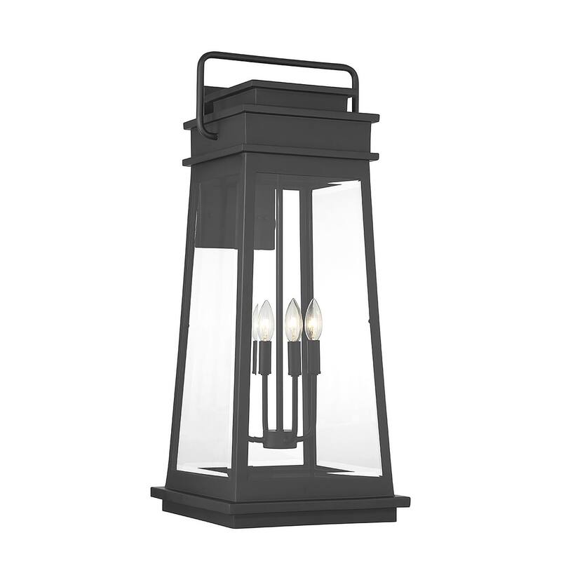 Savoy House 5-815 Boone 4 Light 32" Tall Wall Sconce - Matte Black