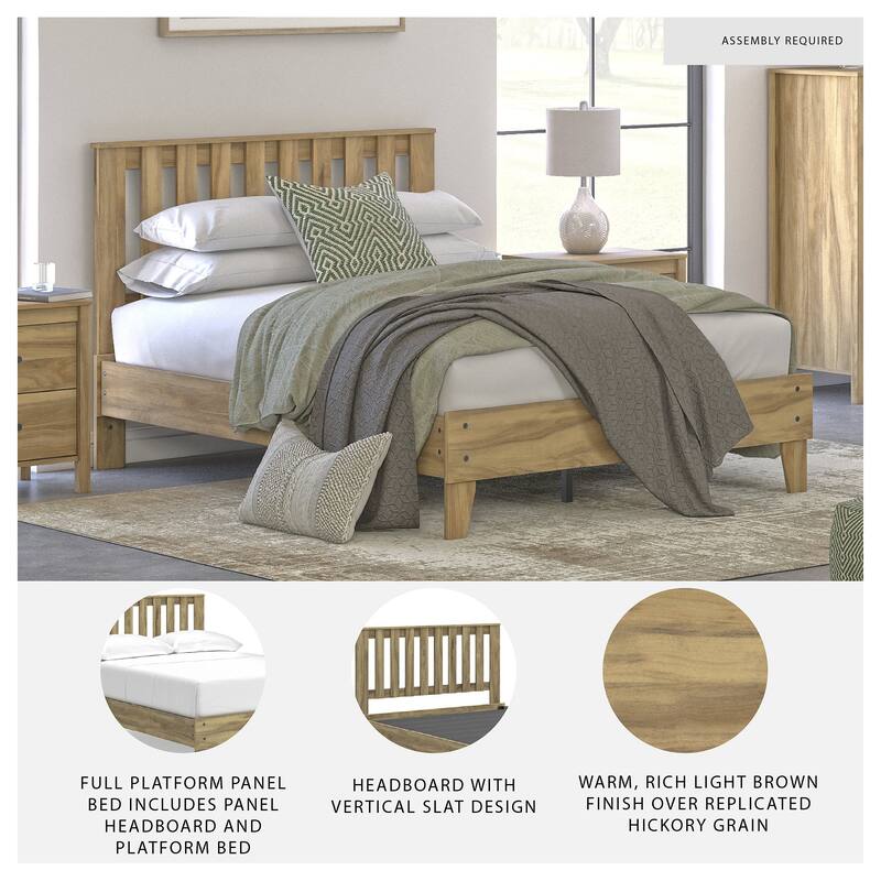 Signature Design by Ashley Bermacy Brown Platform Panel Bed