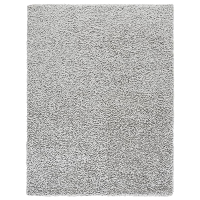 SAFAVIEH Atlantis Shag Aziza Casual Rug - Grey - 5'3" x 7'6"
