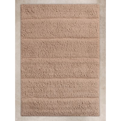 Riga Taupe Bath Mat