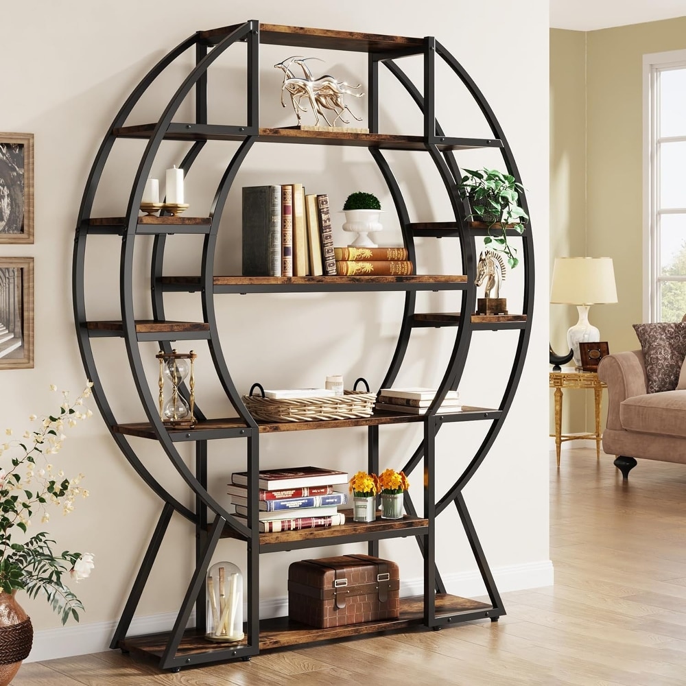 https://ak1.ostkcdn.com/images/products/is/images/direct/0f63c02ed5dabf13d1e332e58ff38f1328bc442b/69%22-Bookshelf-6-Tiers-Large-Oval-Wide-Bookcase-Industrial-Open-Display-Shelves.jpg