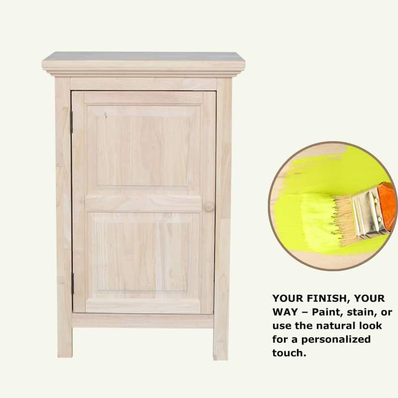 Solid Wood Storage Cabinet Cupboard