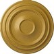 preview thumbnail 93 of 122, 24 3/8"OD x 1 1/2"P Traditional Ceiling Medallion Iridescent Gold