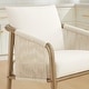 preview thumbnail 43 of 48, Lynn Counter Height Bar Stool with Braid Wood Arm Set