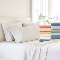 Nestl Hotel Luxury Soft Microfiber Extra Deep Pocket 6 Piece Bed Sheets  Set, Fits 18-24, Queen, Beige Cream
