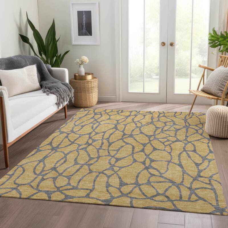Premium Washable Super Soft Contemporary Macy Mayfield Rug