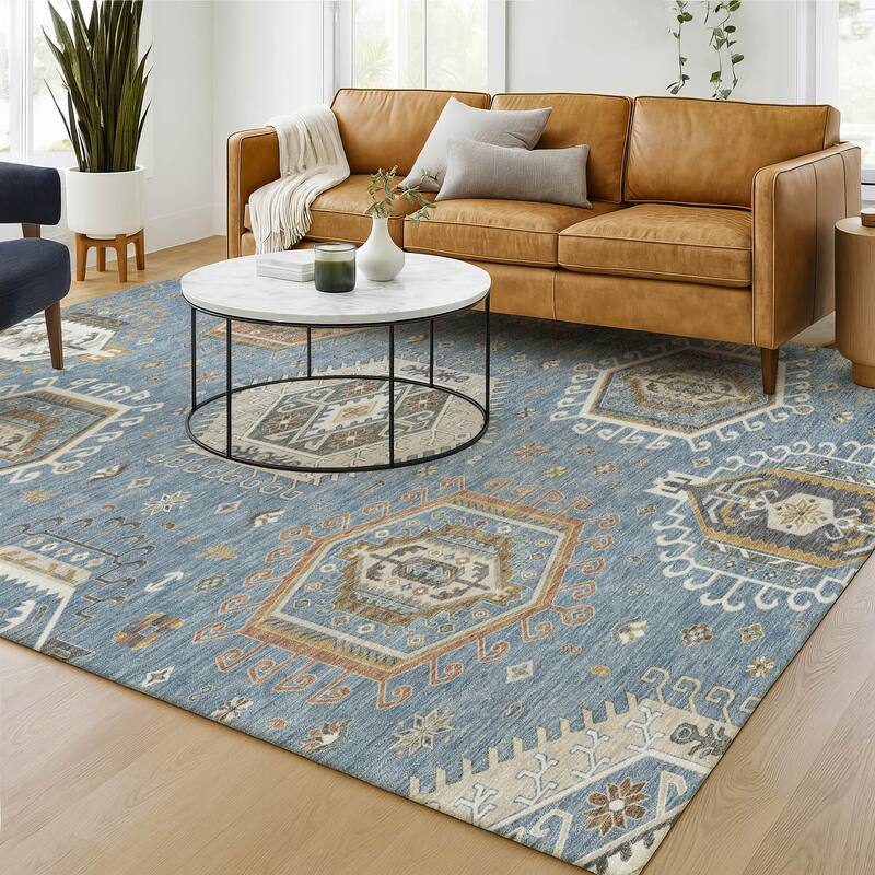 Machine Washable Indoor/ Outdoor Global Akron Chantille Rug