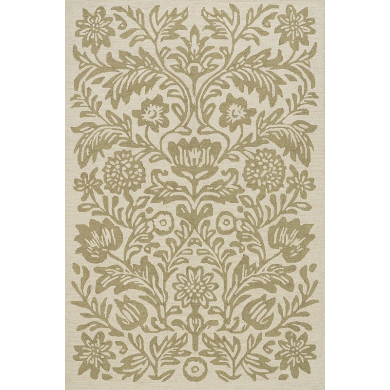 Nuloom Virelia Transitional Floral and Paisley Area Rug