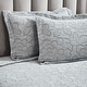 preview thumbnail 30 of 30, Superior Hibiscus Cotton Matelasse Woven Bedspread and Sham Set
