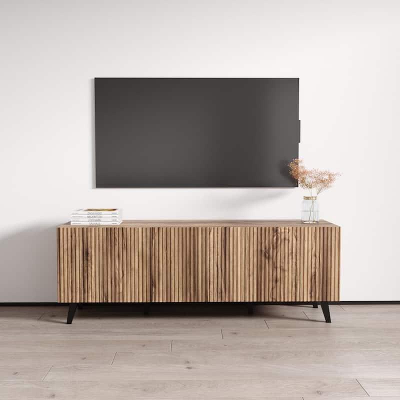Pafos 3D TV Stand - Oak