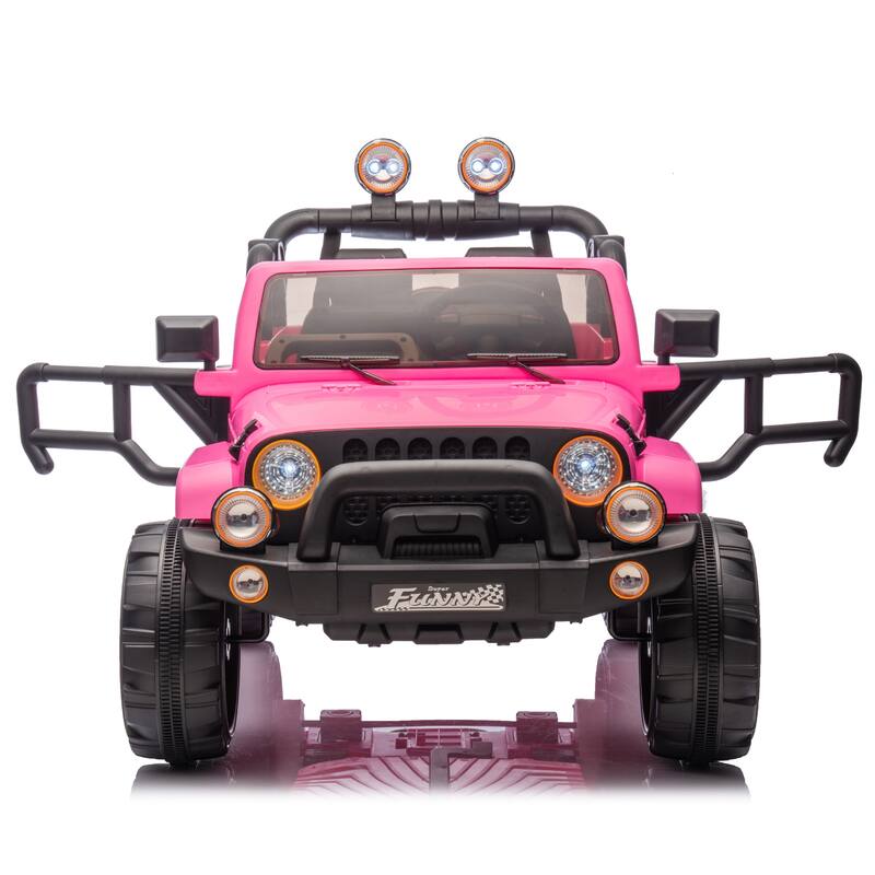 Pink 24V Kids Ride On Car Off-Road Toy Car Battery Powered Electric Car