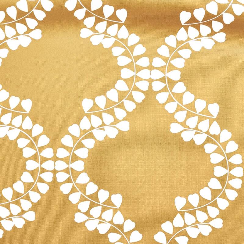 DriftAway Julianna Geo/Leaf Window Curtain Valance