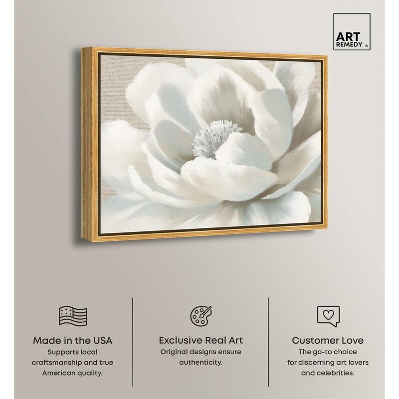 Silken Sepal II Canvas by Art Remedy