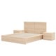 preview thumbnail 4 of 38, James 4-Piece Bedroom Set with Bed, Headboard, and 2 Nightstands