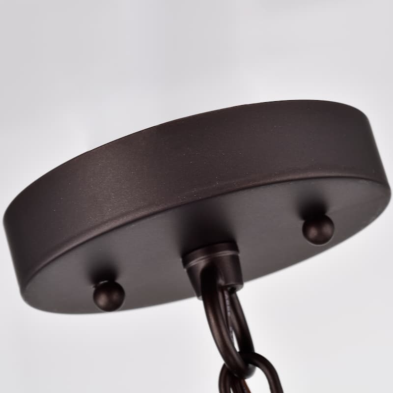 Transitional 6-light Chandleier
