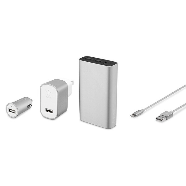 Belkin Components - Silver Mixit Metallic Colormatch Charge