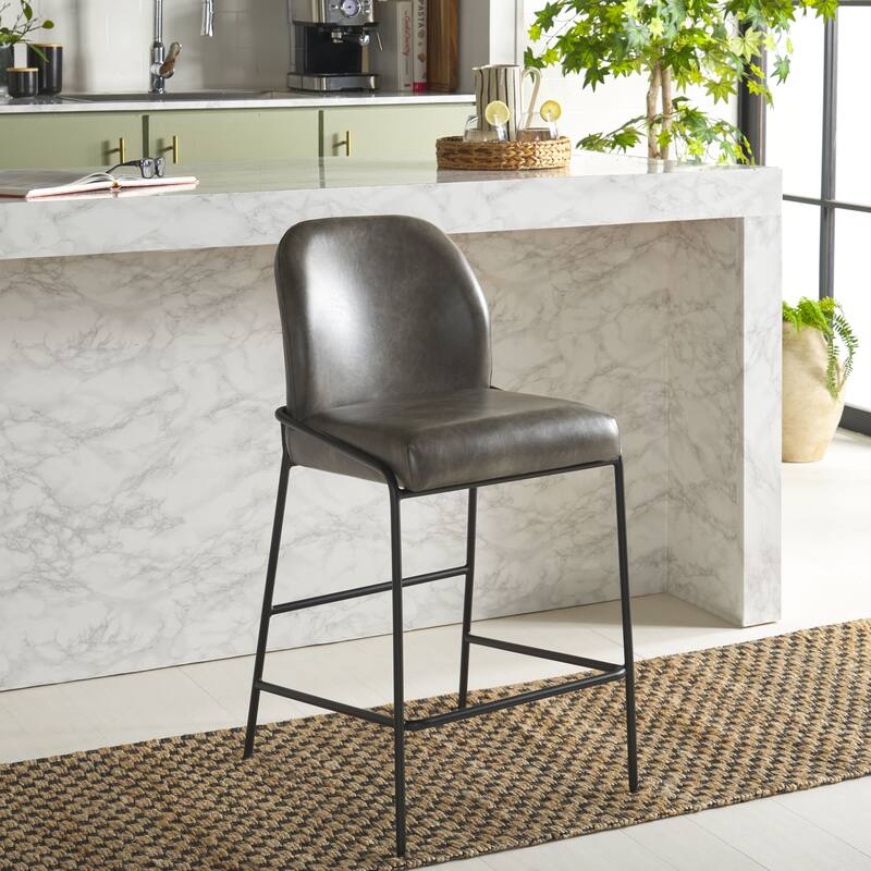SAFAVIEH Ivey 27-inch Counter Stool - 20"W x 22"D x 38"H