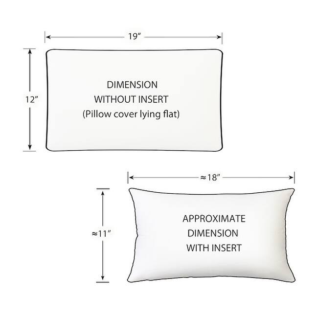 Anchor Nautical 12x19 Throw Pillow with Polyfill Insert, Blue