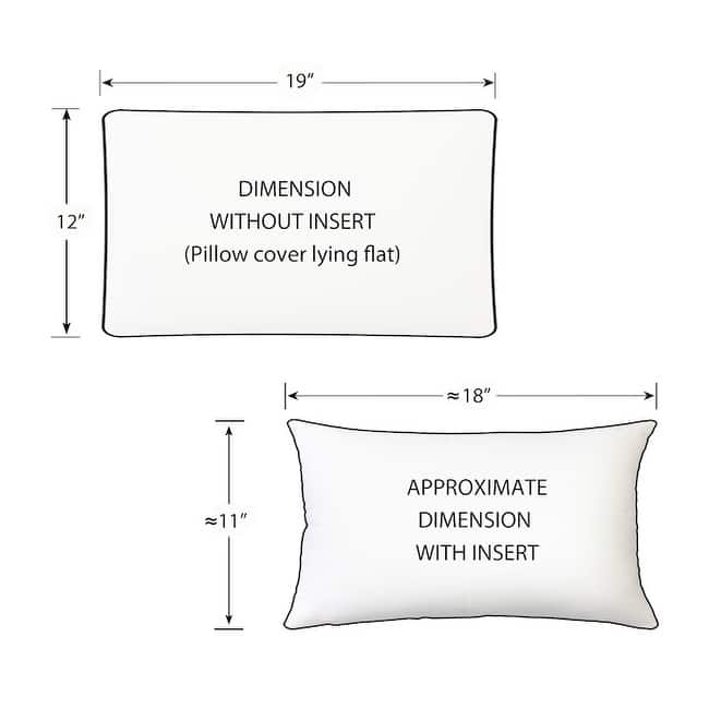 Anchor Nautical 12x19 Throw Pillow with Polyfill Insert, Red