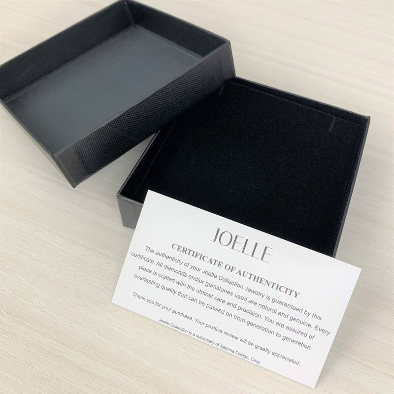 Joelle Collection Diamond Bar Stud Earrings - 14K Rose Gold Stud Earrings Available in White, Rose, Yellow Gold