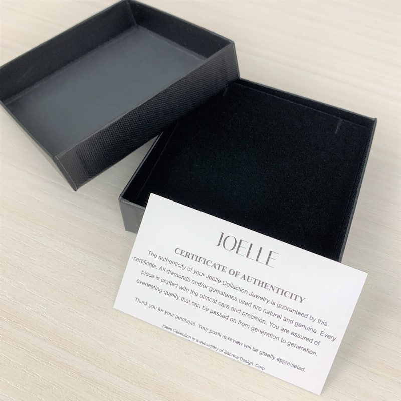 Joelle Collection Diamond Lightning Bolt 14K Gold Necklace 1/10 ct. TDW